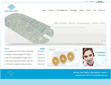 Tablet Screenshot of hx-circuit.com
